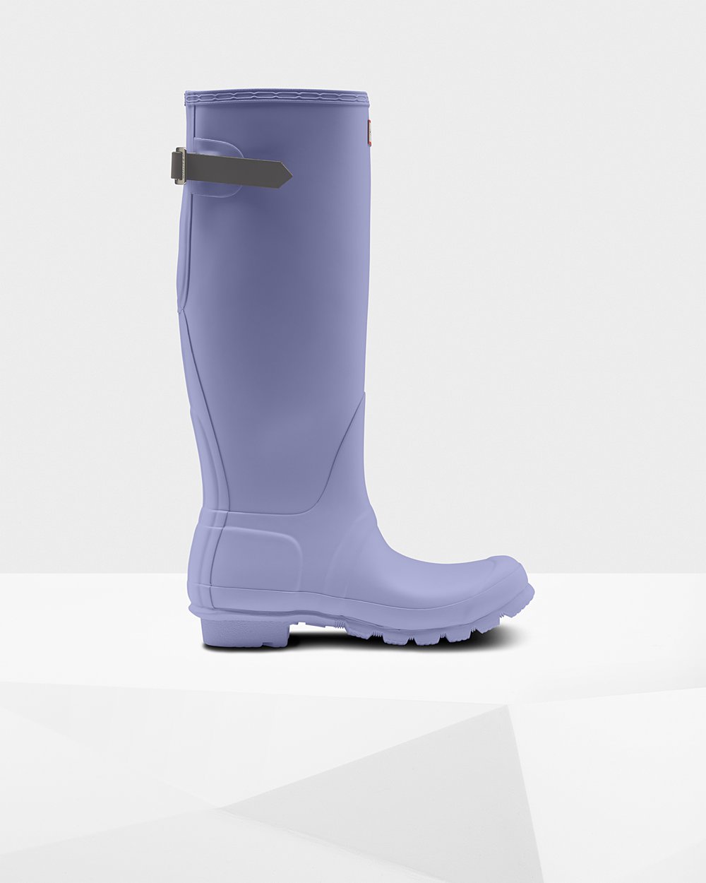 Galochas Altas Hunter Feminina Roxo - Original Back Adjustable - 20AZYEFWU